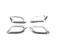 Accessoires D'intérieur Accessoire Pour Peugeot 3008 2009-2015 Accessoires Voiture ABS Chorme Voiture Intérieur Porte Fenêtre Poignée Cadre Couverture Garniture Autocollant(Argent)