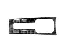 Accessoires D'intérieur Autocollant D'accessoires D'intérieur Voiture Couverture Panneau Commande Lève-vitre En Fiber Carbone Véritable Pour Civic 1996 1-2000(U)