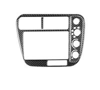 Accessoires D'intérieur Autocollant D'accessoires D'intérieur Voiture Couverture Panneau Commande Lève-vitre En Fiber Carbone Véritable Pour Civic 1996 1-2000(K)