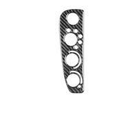 Accessoires D'intérieur Autocollant D'accessoires D'intérieur Voiture Couverture Panneau Commande Lève-vitre En Fiber Carbone Véritable Pour Civic 1996 1-2000(G)