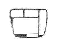 Accessoires D'intérieur Autocollant D'accessoires D'intérieur Voiture Couverture Panneau Commande Lève-vitre En Fiber Carbone Véritable Pour Civic 1996 1-2000(F)
