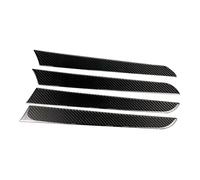 Accessoires D'intérieur Autocollant Garniture Panneau Porte Intérieure Voiture 4 Pièces En Plastique ABS En Fiber Carbone Pour A4 B8 2009 - 2016 Voiture L'intérieur