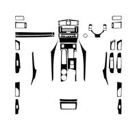 Accessoires D'intérieur Autocollant Sortie D'air Changement Vitesse En Ensemble Lève-vitre CD AC Accessoires D'intérieur Voiture Pour Lexus IS250 IS350 300H 2013-2019(Piano Black RHD)