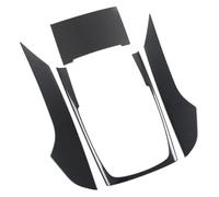 Accessoires D'intérieur Pour A6 Pour C7 2012-2018 Moulures Intérieures Voiture Console Centrale Cadre Levier Vitesses Décoration Autocollant Garniture(Low Carbon)