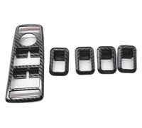 Accessoires D'intérieur Pour Benz ABCE GLE GLA A180 A250 B180 B250 E200 Autocollant Protection Cadre Bouton Commutateur Fenêtre Voiture(Carbon)