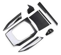 Accessoires D'intérieur Pour BMW Pour Série 3 Pour G20 2019-2022 Panneau Commande Central Fibre Carbone Garniture Couvercle Multimédia Changement Vitesse