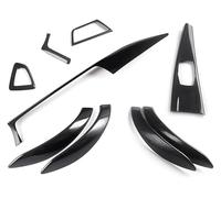 Accessoires D'intérieur Pour BMW Série 3 4 F30 Panneau Commande Central Fibre Carbone Levier Vitesse Poignée Porte Intérieure Couvercle Multimédia Garniture