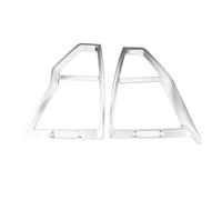 Accessoires D'intérieur pour BMW X3 X4 G01 G02 2018-2022 ABS Chrome Voiture Avant Climatisation Sortie Ventilation Ca Revêtement D'habillage Décoration Autocollant Autocollant Garniture(Sliver)