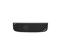 Accessoires D'intérieur Pour Ford Pour Mustang 2015-2020 Accessoires En Fibre Carbone Voiture Boîte Rangement Contrôle Central Panneau Couverture Garniture Protection Voiture L'intérieur(Noir)
