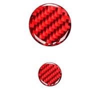 Accessoires D'intérieur Pour Mazda Pour MX-5 ND Pour Miata Cadre Panneau Frein À Main Bouton Multimédia Central Autocollant Intérieur(Red 1)