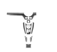 Accessoires D'intérieur Pour Mini Pour Cooper F60 Pour Countryman Ensemble Panneau Lève-vitre Changement Vitesse En Garniture Accessoires D'intérieur Voiture Autocollant(A Interior Set RHD)