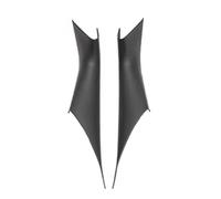 Accessoires d'intérieur Voiture Accessoires Pour BMW Série 5 G30 Garniture Protection Poignée Porte Intérieure Voiture Accoudoir En Fibre Carbone Style Voiture Style Voiture(Black 2 pieces)