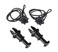 Accessoires D'intérieur Voiture Compatible avec VW Pour Golf 5 MK6 Pour Coffre De Voiture, Sangle De Tablette Arrière, Clips De Ficelle, Crochet Pivotant De Suspension De Ficelle De Plateau