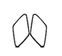 Accessoires d'intérieur voiture Compatible Avec VW Pour Golf 7 GTI MK7 2014-2016 2017 2018 2019 Console Centrale De Voiture Porte Arrière Haut-parleur Cadre Revêtement D'habillage Autocollant