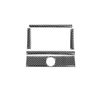 Accessoires D'intérieur Voiture Pour BMW Série 3 GT F30 F34 2013-2016 Intérieur Voiture Arrière Pour Siège Sortie D'air Garniture Cadre Couverture Décor Autocollants Intérieurs Voiture(C(Black))