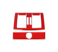 Accessoires D'intérieur Voiture Pour BMW Série 3 GT F30 F34 2013-2016 Intérieur Voiture Arrière Pour Siège Sortie D'air Garniture Cadre Couverture Décor Autocollants Intérieurs Voiture(B(Red))