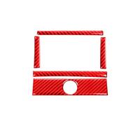 Accessoires D'intérieur Voiture Pour BMW Série 3 GT F30 F34 2013-2016 Intérieur Voiture Arrière Pour Siège Sortie D'air Garniture Cadre Couverture Décor Autocollants Intérieurs Voiture(C(Red))