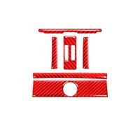 Accessoires D'intérieur Voiture Pour BMW Série 3 GT F30 F34 2013-2016 Intérieur Voiture Arrière Pour Siège Sortie D'air Garniture Cadre Couverture Décor Autocollants Intérieurs Voiture(A(Red))