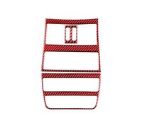 Accessoires D'intérieur Voiture Pour BMW Série 5 F10 F18 2011-2017 Accessoires Intérieur Voiture Évent Arrière Décoration Cadre Garniture Couverture Autocollants Intérieurs Voiture(RED)