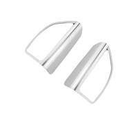 Accessoires D'intérieur Voiture Pour Ford Pour Focus 3 Pour MK3 2015-2018 Voiture A Pilier Audio Haut-Parleur Couverture Garniture Décoration Autocollants Intérieurs Voiture(Stainless Silver)