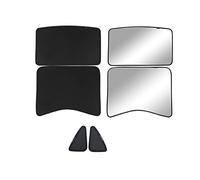 Accessoires d'intérieur voiture Toit En Verre Pare-soleil Voiture Avant Arrière Lucarne Aveugle Ombrage Net Rideau Occultant Compatible Avec Tesla Pour Model 3 2021 20222 2023