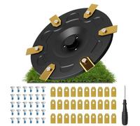Accessoires Disque de Lame Platine de Lame + 30 Lame Robot Tondeuse + 30 vis Compatible avec Segway Navimow i105E, i108E, i110N Robot de Tonte Pièces Détachées, Disque de Lame de Tonte Disque Rotatif
