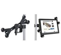 Gewa Support pour Tablette/Microphone Noir