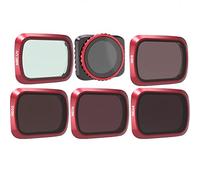 Accessoires d'objectif de Drone D Air 2S CPL ND PL16 32 64 ND1000, Kit de filtre polaire à densité neutre réglable ND2-5 Compatible avec D Air 2S(6IN1 MIX)