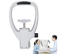 Accessoires D'OptoméTrie De MentonnièRe De Support Instrument optique Repose-menton Support frontal Optométrie Support de levage réglable Formation Bouton de réglage de la hauteur, Distance