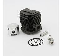 [Accessoires d'outils] Kit de bougie d'allumage à piston cylindre 41,5 mm 44 mm compatible avec Kawasaki TH43 TH48 KBH48 Kbl48 - Pièces de rechange pour débroussailleuse et tête de cylindre (couleur :