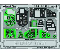Accessoires Eduard 32521 - 1:35 Mi-24V HIND - Ensemble De Photogravure - Neuf