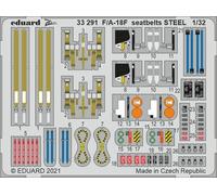 Accessoires Eduard 33291 - 1:32 Ceintures De Sécurité STEEL, Pour REVELL - Neuf
