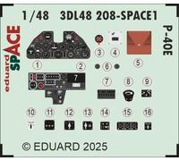 Accessoires Eduard 3DL48208 - 1:48 P-40E SPACE EDUARD - Neuf