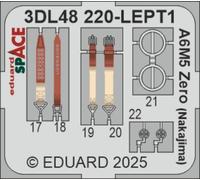 Accessoires Eduard 3DL48220 - 1:48 A6M5 Zero (Nakajima) SPACE EDUARD - Neuf
