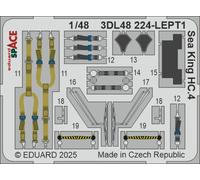 Accessoires Eduard 3DL48224 - 1:48 Sea King HC.4 SPACE AIRFIX - Neuf