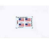 Accessoires Eduard 3DL53001 - Drapeau US Ensign 1:350 WWII - Neuf