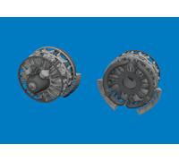 Accessoires Eduard 6481013 - 1:48 Moteurs B-26B/C PRINT pour ICM - Neuf