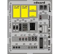 Accessoires Eduard 73460 - 1:72 B-17F Intérieur S.A. Pour Revell - Neuf