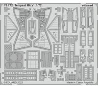 Accessoires Eduard 73772 - 1:72 Tempest Mk.V - Neuf