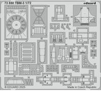 Accessoires Eduard 73850 - 1:72 TBM-3 HOBBY BOSS - Neuf
