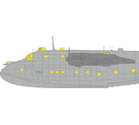 Accessoires Eduard CX684 - 1:72 BV 222 REVELL - Neuf