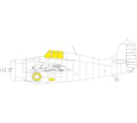 Accessoires Eduard EX1095 - 1:48 F4F-4 TFace ACADEMY - Neuf