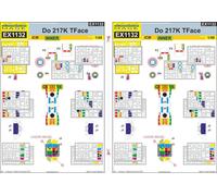 Accessoires Eduard Ex1132 - 1:48 Do 217K TFace ICM - Neuf