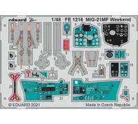 Accessoires Eduard FE1216 - 1:48 MiG-21MF Weekend 1/48 Pour Eduard - Neuf