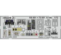 Accessoires Eduard SS851 - 1:72 A-10C GREAT WALL HOBBY - Neuf