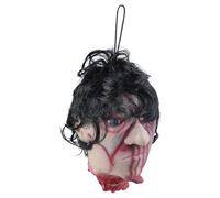 Accessoires effrayants d'Halloween à suspendre avec chaîne hantes décorations de maison horreur séparées Halloween avec chaîne horreur sanglante partie du corps mort, a, taille unique