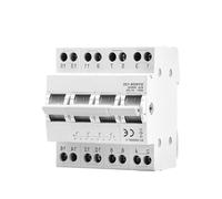 Accessoires électriques 1 Pièces GYHO8 4P Double Puissance Commutateur D'isolement De Transfert Manuel Disjoncteur De Verrouillage Commutateur De Changement Modulaire(100A)