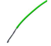 Accessoires électriques Fil D'équipement 24/0,20 Mm Vert 100 M, Branchement De Connexion À Noyau Unique, Fil De Raccordement Pour Système De Câblage D'équipement Électrique