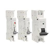 Accessoires électriques GYM9 1A-63A Disjoncteur Alarme Auxiliaire Contact Shunt Dispositif De Déclenchement Sur Tension Sous Tension Dispositif De Déclenchement 1 Pièces(SH9 AU9)