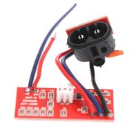 Accessoires électriques pour cheveux Carte mère pour WAHL 8591/8504/8148 Circuit imprimé de rechange avec prise de charge en plastique et métal Connexion stable pour réparation professionnelle